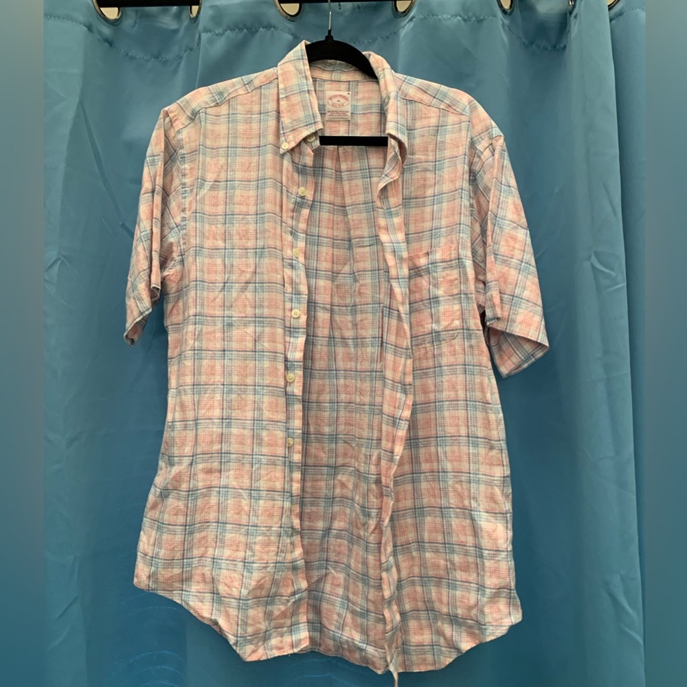 Men’s Brooks Brothers Plaid Shirt